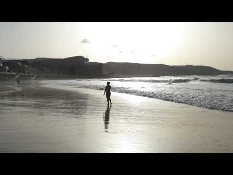 Las Palmas de Gran Canaria, Playa Las Canteras March 14, 2020 Part Three