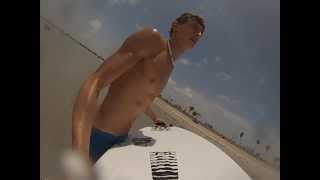 preview picture of video 'Flatland Skimboarding in Rockport, Texas'