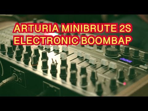 Arturia Minibrute 2s Beat Tape Electronic Boombap with the Akai Mpc