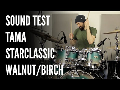 TAMA Starclassic Walnut/Birch - Sound Test | Markos Vassiliou