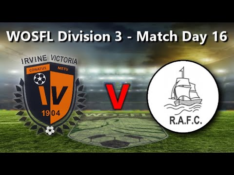 Irvine Vics 2 : Royal Albert 0 - 28th January 2023