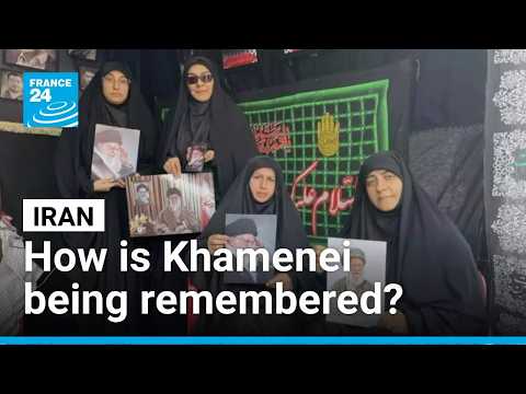 How are the millions attending Khamenei's funeral remembering the late ayatollah?