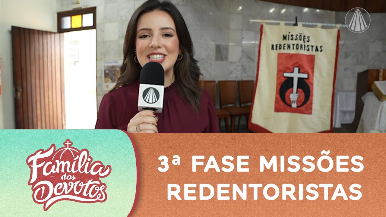 Carolina Guimarães traz informações da 3ª fase das Missões Redentoristas