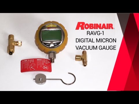 Robinair RAVG 1 Digital Micron Vacuum Gauge