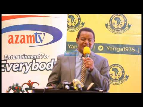 MANENO YA MWENYEKITI WA YANGA BAADA KUSAINI MKATABA NA AZAM MEDIA