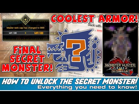 MH RISE Sunbreak FINAL SECRET MONSTER!  Everything you NEED TO KNOW! How to get NEW Best ARMOR SET?