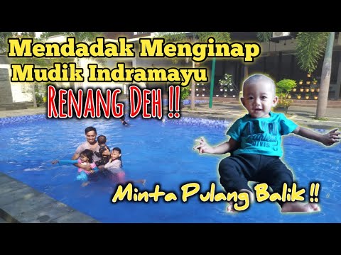 Renang Di Gardena Hotel Jati Barang Indramayu || Menginap dadakan ||