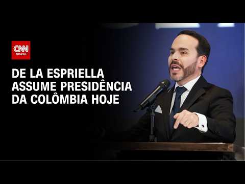 Abelardo de la Espriella assume presidência da Colômbia nesta sexta (7) | CNN NOVO DIA