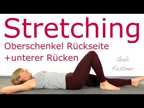 ➿24 min. Beweglichkeit für hintere Beinmuskulatur, Hüfte und Rücken | ohne Geräte am Boden