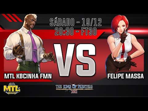 MTL KBECINHA FMN VS FELIPE MASSA KOF 2002 FT30