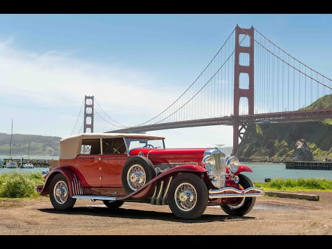 Pre-War Power and Elegance - 1930 Duesenberg Model J Convertible Sedan