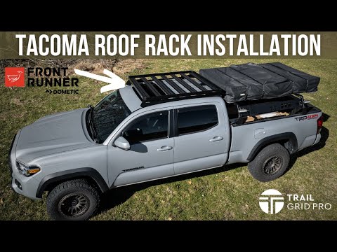 Toyota Tacoma Front Runner Outfitters Slimline II Roof Rack Installation | 2003 - 2023 Tacoma