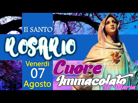 Today's Holy Rosary - Friday, August 7 (Sorrowful Mysteries)