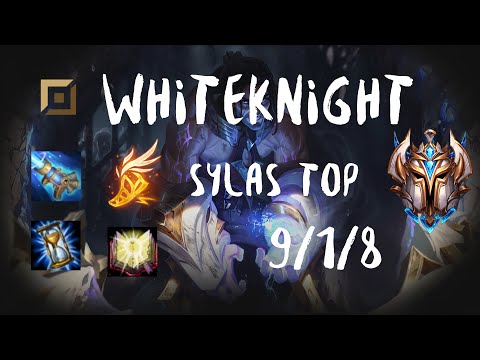 WhiteKnight Sylas Top vs Vladimir -  EUW Challenger Rank 1 Climb