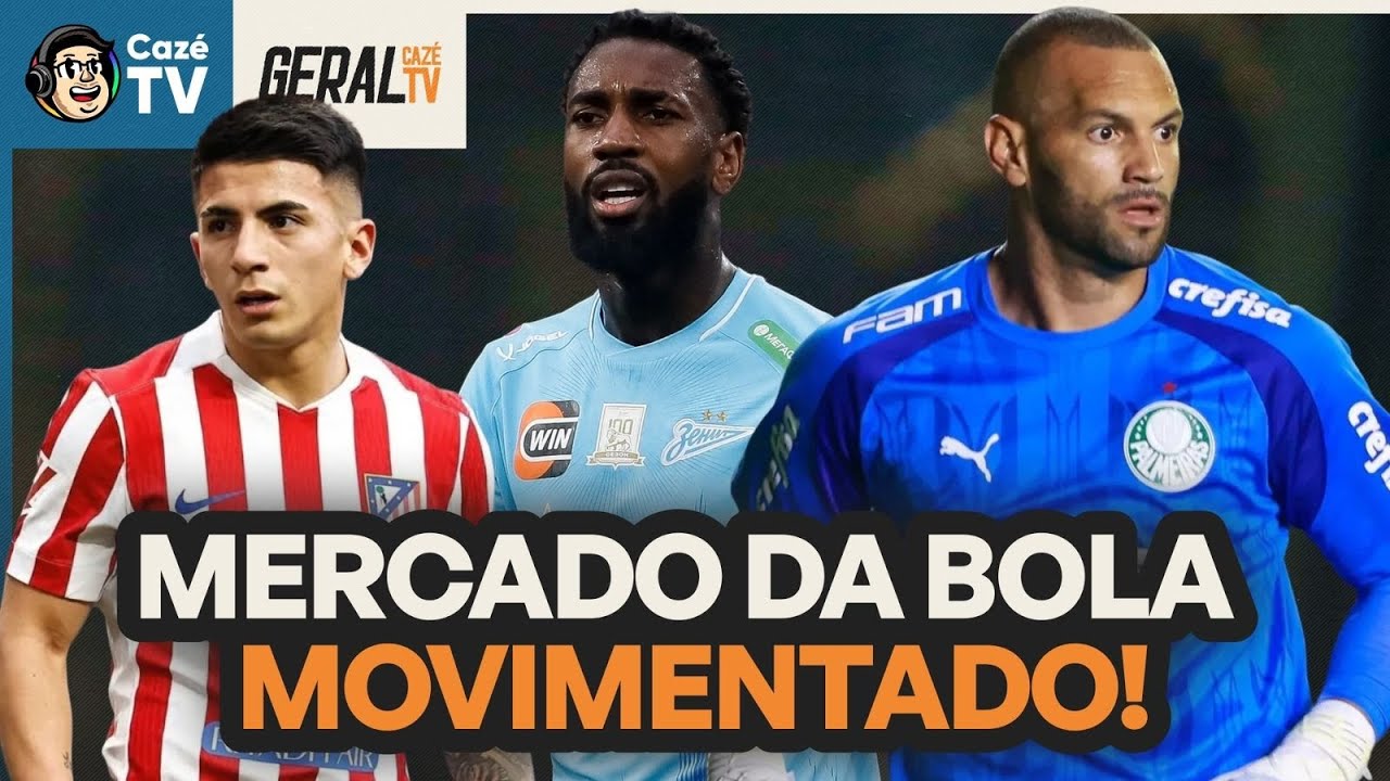 THIAGO ALMADA NO PALMEIRAS? GERSON DESEMBARCA EM BH! PAULISTÃO COMEÇA AMANHÃ! GERAL CAZÉTV | 09/01