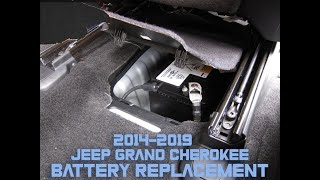 Jeep Grand Cherokee Battery Replacement - 2014-2019
