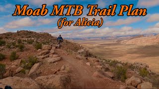 Best Moab MTB Trail Plan for Alicia