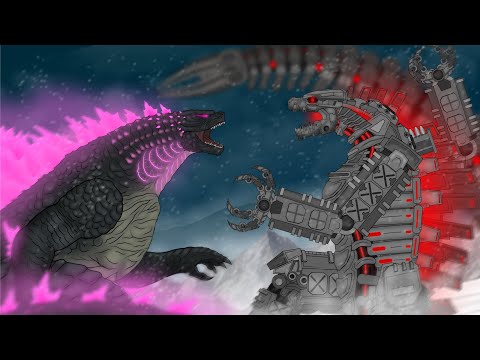 EVOLVED GODZILLA VS MECHAGODZILLA  || Animation
