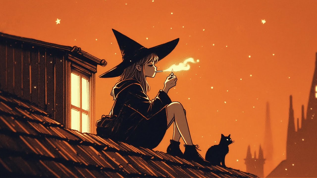 Aesthetic Halloween Lofi 🎃 ~ 24/7 Lo-fi Radio 🔴 [Chill Autumn Lo-fi Hip-hop & Fall Lo-fi Hip-hop]
