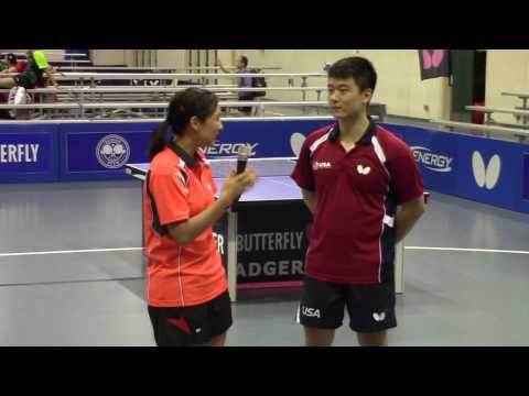 2016 Butterfly Badger Open - Jishan Liang Interview