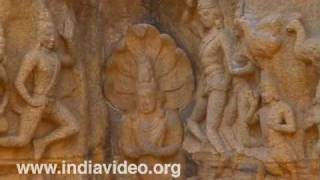 Pancha Pandava Mandapam and Arjunas Penance at Mahabalipuram