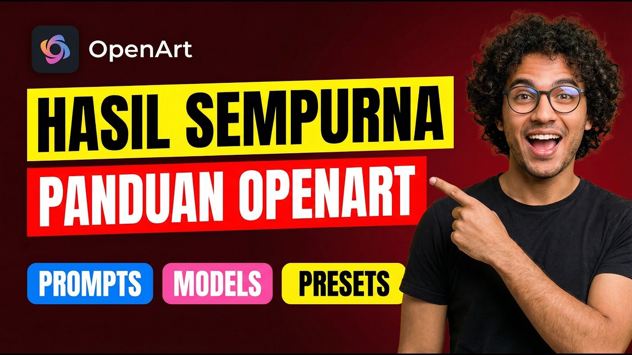 Cara Buat AI Art Sempurna dengan OpenArt (Tutorial Pemula)