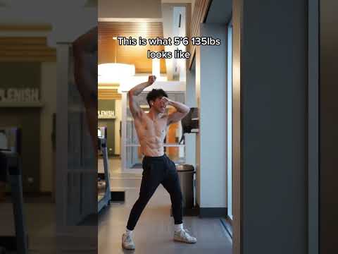 What 5’6” 135lbs looks like
