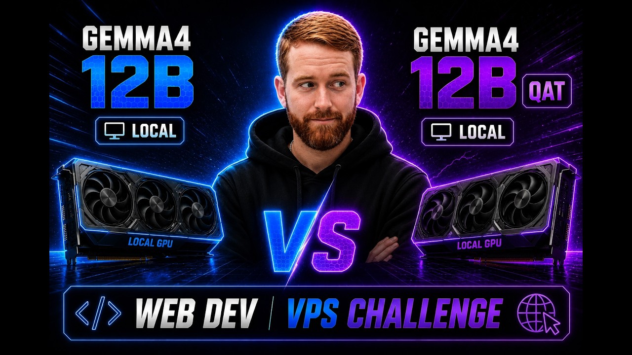 Gemma4 12B vs Gemma4 12B QAT | Real Coding Under Pressure