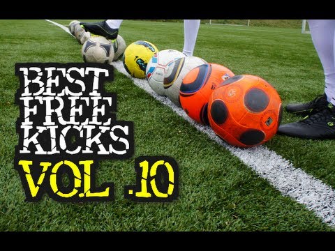 Best Free Kicks Montage | Vol.10 | Power Knuckleballs, Dips & Topspin Goals | freekickerz