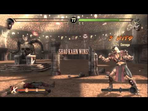 comment gagner shao kahn dans mortal kombat