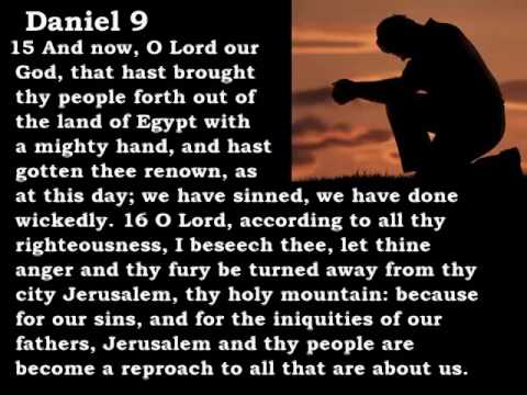 Bible Reading Daniel 9