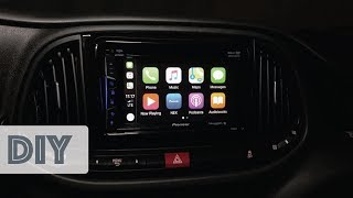 How to Install Custom Radio Pioneer AVH1300-NEX in Ram Promaster City