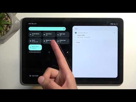 How to Activate the Battery Saver on GOOGLE Pixel Tablet - Power Saving - Low Power Mode
