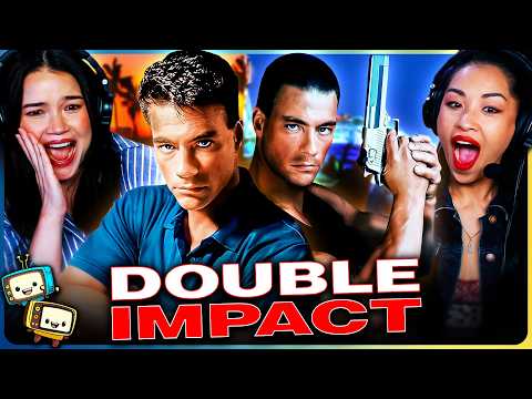 DOUBLE IMPACT (1991) Movie Reaction! | First Time Watch! | Jean-Claude Van Damme