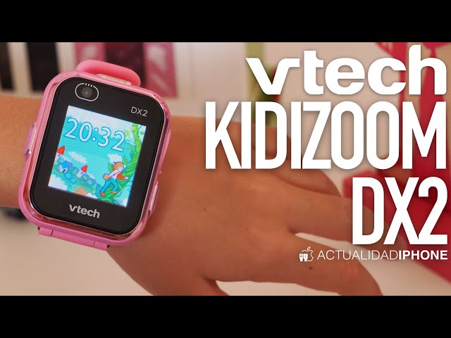 Vídeo relacionado con VTech - Kidizoom Smartwatch MAX Negro, Reloj Inteligente para niños, Doble cámara de Fotos, vídeos, Juegos, Pantalla táctil Horizontal, Versión ESP