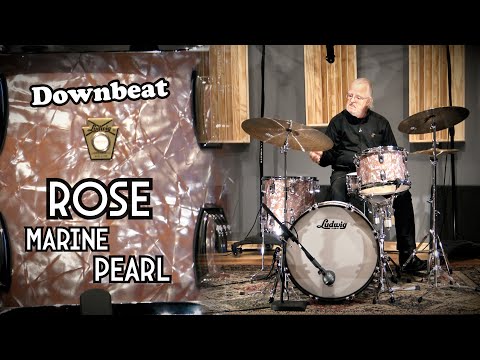Ludwig Classic Maple Downbeat Kit! - Rose Marine Pearl (Maxwell-exclusive)