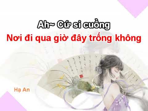 [Karaoke lời việt] Lạc Sương - Hoa Chúc || 落霜 - 花粥