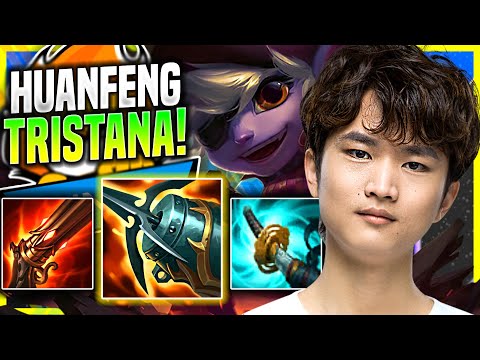 HUANFENG BRINGS BACK HIS ICONIC TRISTANA! - SN Huanfeng Plays Tristana ADC vs Jhin! | Preseason 11
