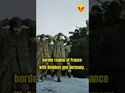 BATTLE OF THE ARDENNES: THE LAST GERMAN OFFENSIVE IN WW2 #shorts