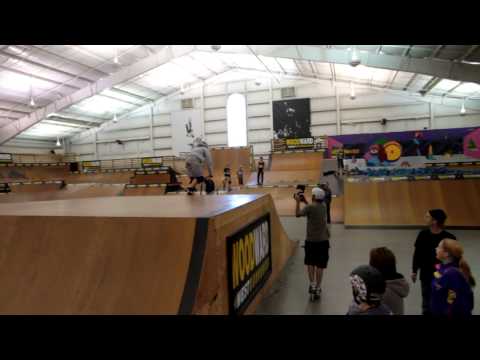 Dakota Schuetz Double Backflip No Hander Worlds First to wood