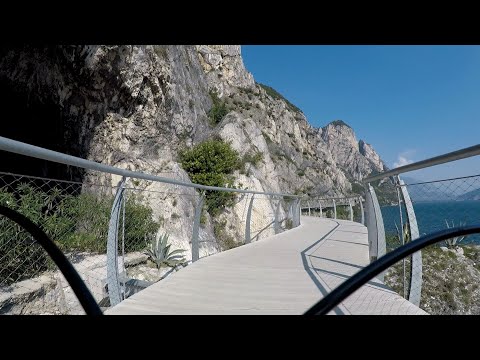 Ciclopista del Garda (Limone sul Garda) / Radweg am Gardasee bei Limone
