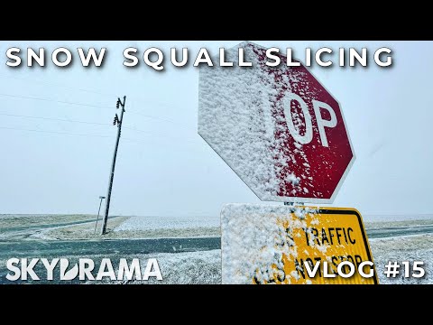 SNOW SQUALL SLICING | Skydrama VLOG #15 | January 15th, 2021