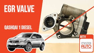 Youtube thumbnail of video "How to replace the EGR valve Qashqai 1 2.0 dCi ♻️"