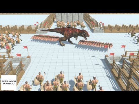 WHAT IS THIS vs A lot of units Animal Revolt Battle Simulator