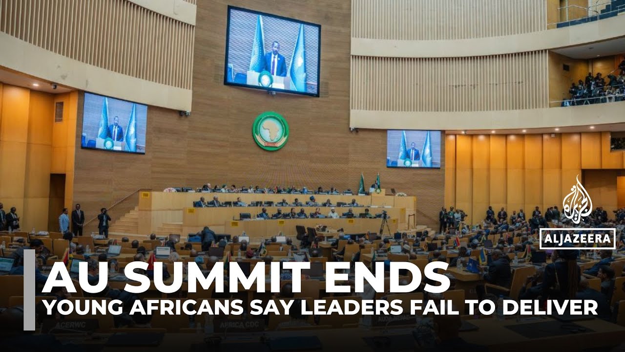 AU summit ends with big promises as young Africans decry lack of real change