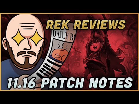 Ex-Pro Coach Reviews 11.16 Patch Notes! (+BONUS LOOK AT 2022 PRESEASON!) [RekNYNE]