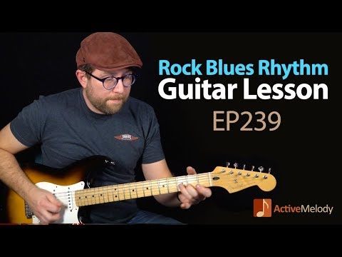 Rock Blues Rhythm Guitar Lesson - Vintage Rhythm Guitar Lesson - EP239