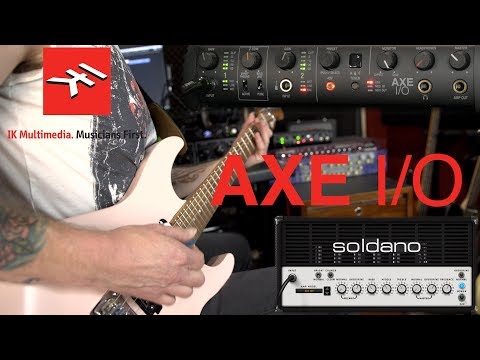 IK Multimedia AXE I/O - The Audio Interface for guitarists