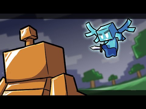Copper Golem VS. Allay | Minecraft Animation