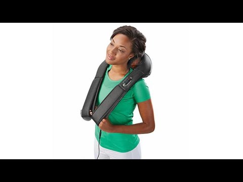Brookstone Shiatsu Neck   Back Massager with Heat
